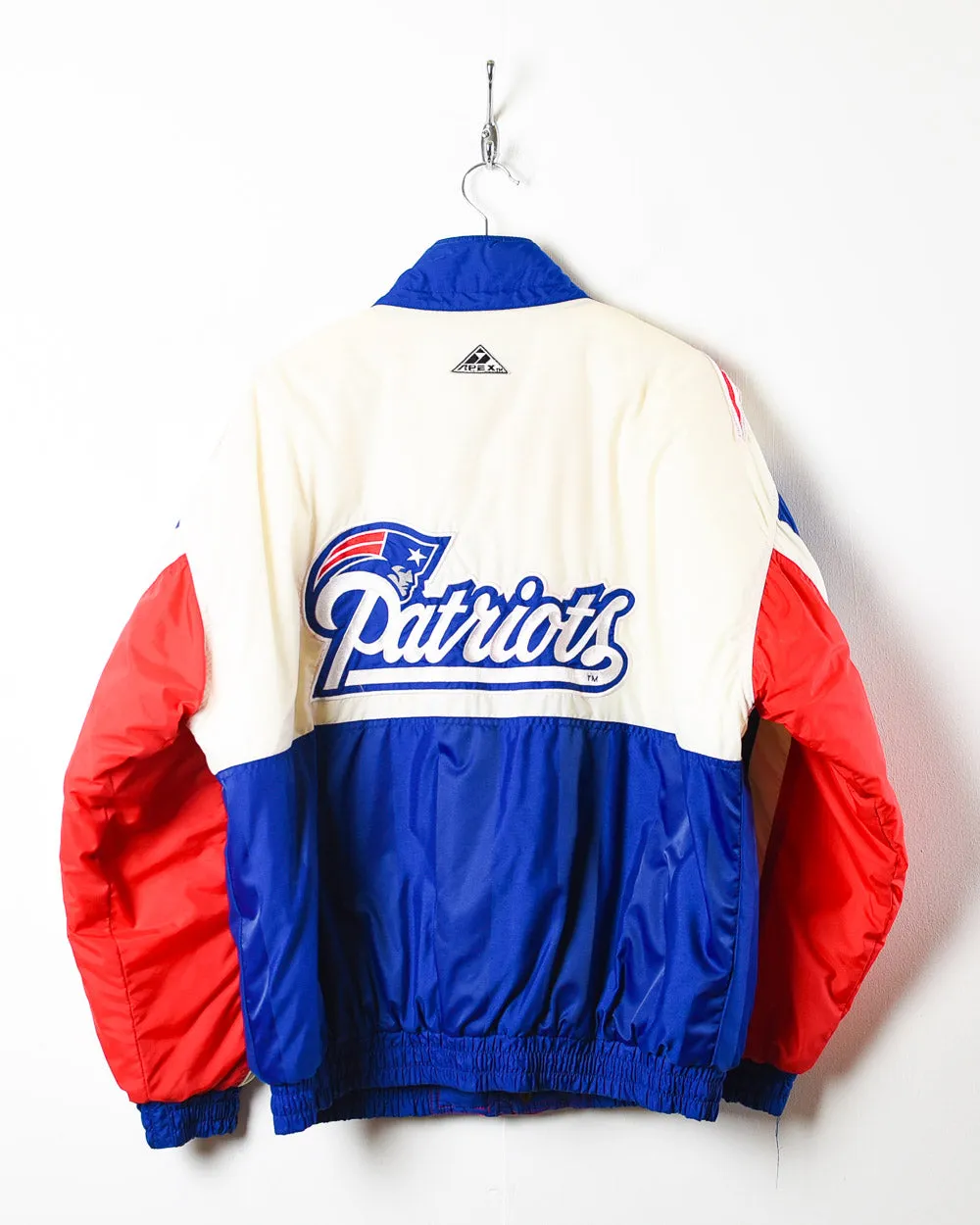 Apex Pro Line New England Patriots Quilted Coat - Large