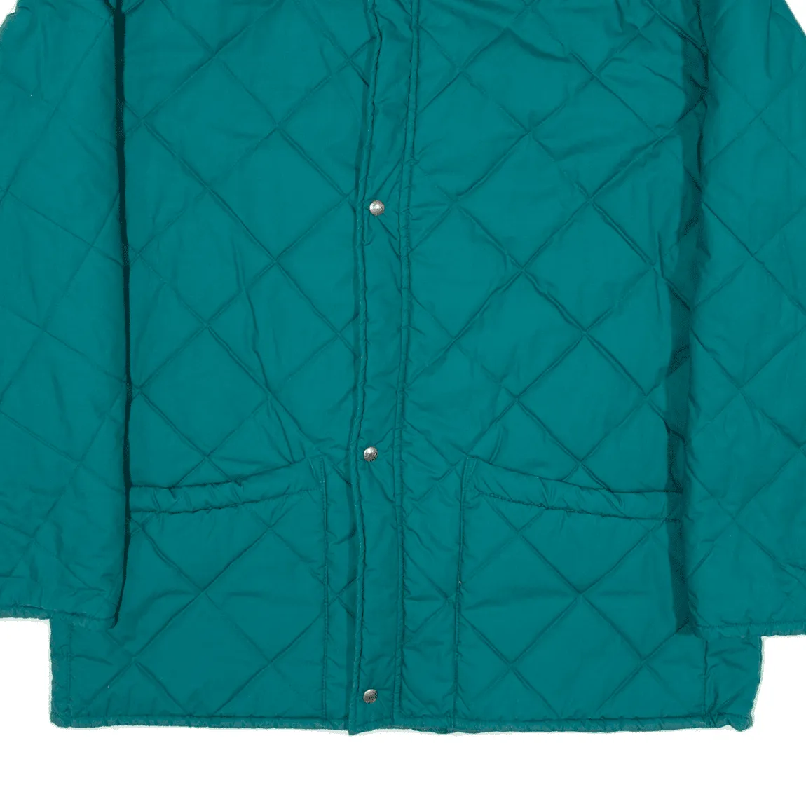 FILA Magic Line Insulated Quilted Coat Blue Mens 2XL