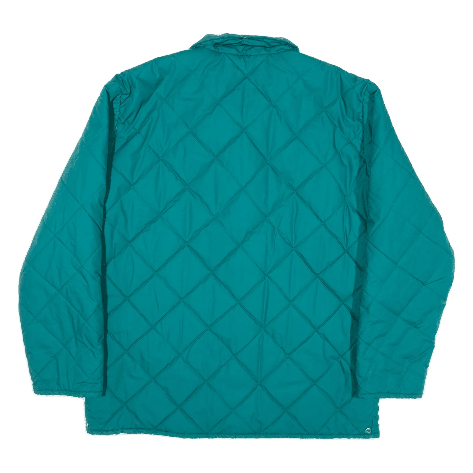 FILA Magic Line Insulated Quilted Coat Blue Mens 2XL