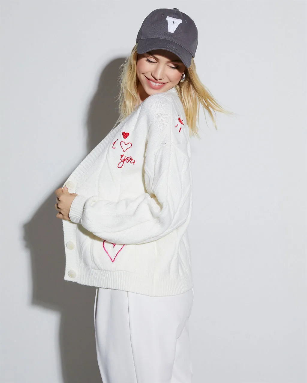 Je T'aime Knit Cardigan