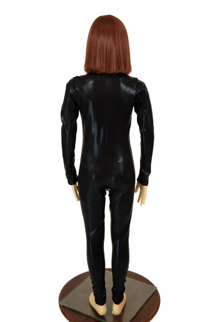 Kids Black Mystique "Stella" Catsuit