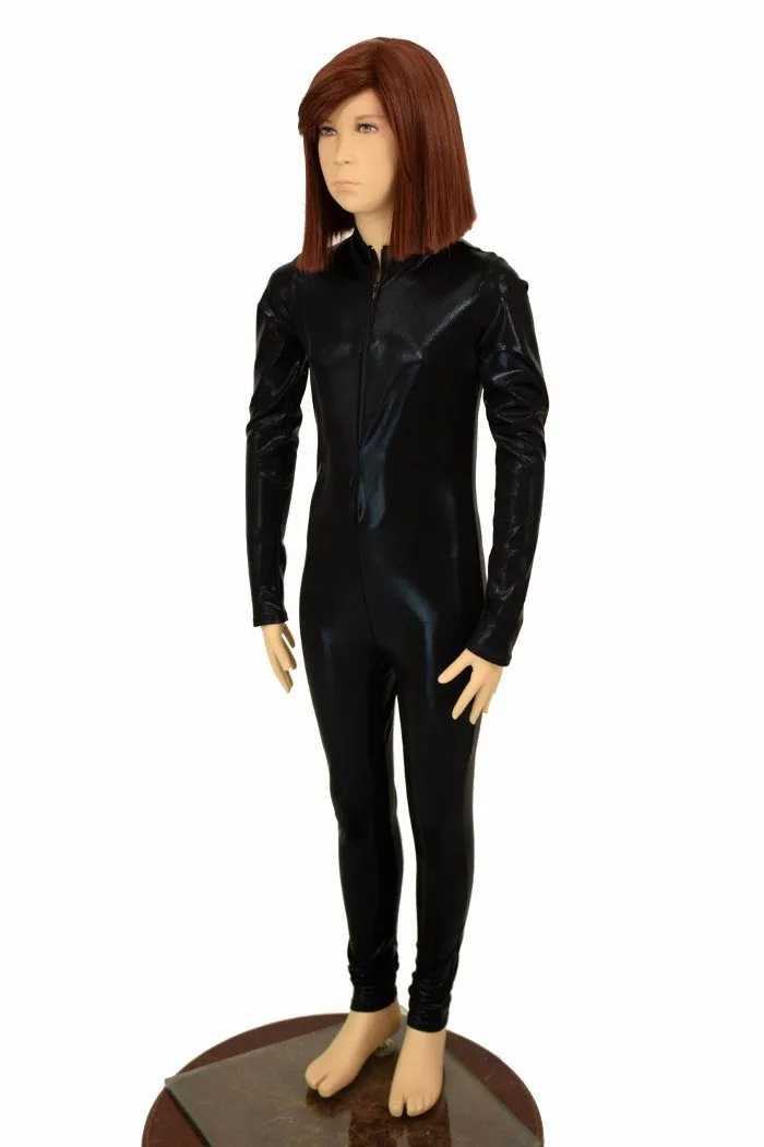 Kids Black Mystique "Stella" Catsuit