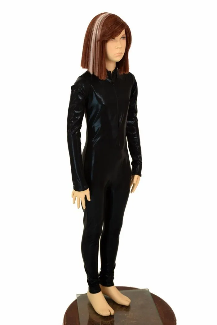 Kids Black Mystique "Stella" Catsuit