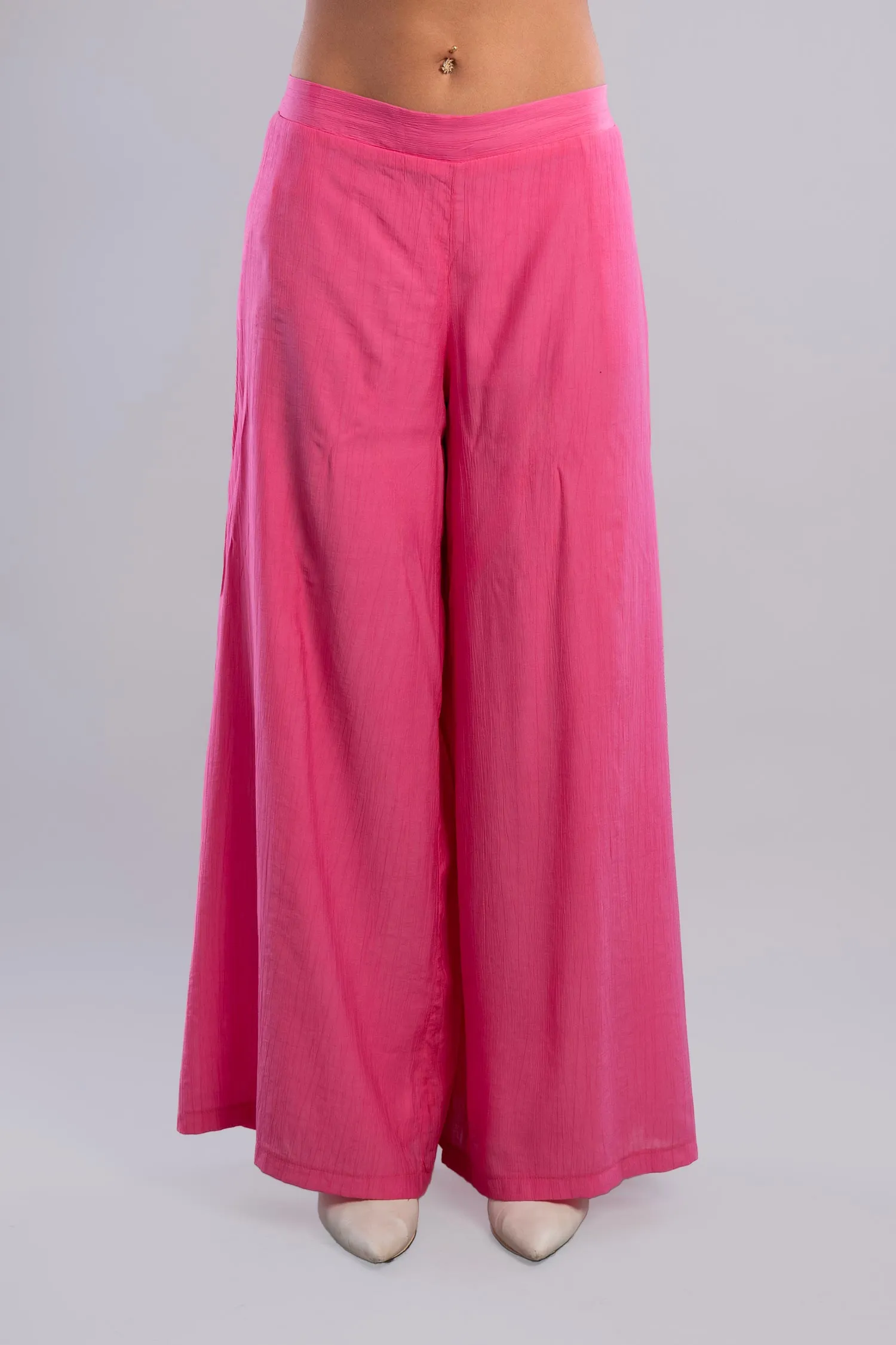 Lined High Waisted Wide-leg Pants - Allura