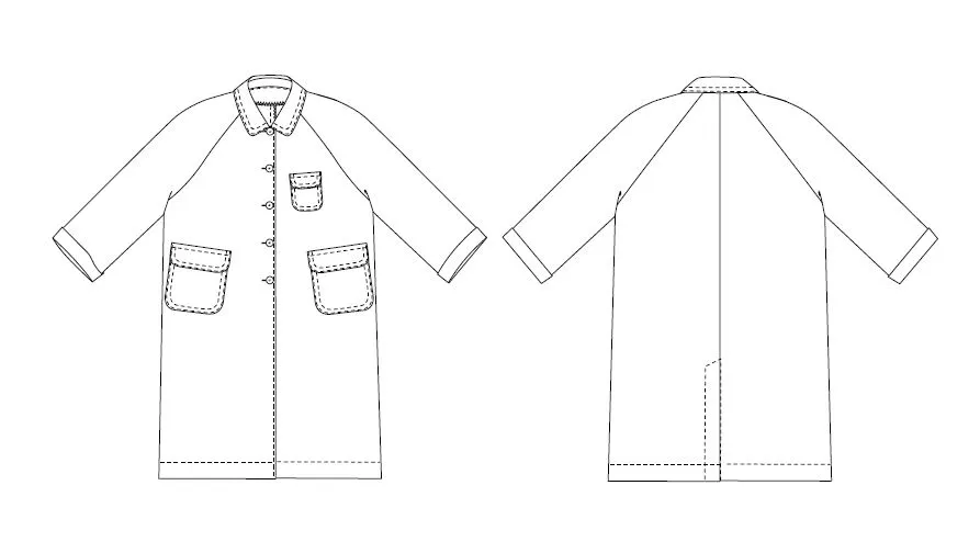 Merchant and Mills September Coat (Paper or PDF Pattern)