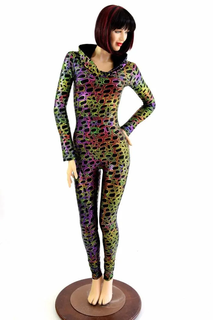 Poisonous Hooded Catsuit
