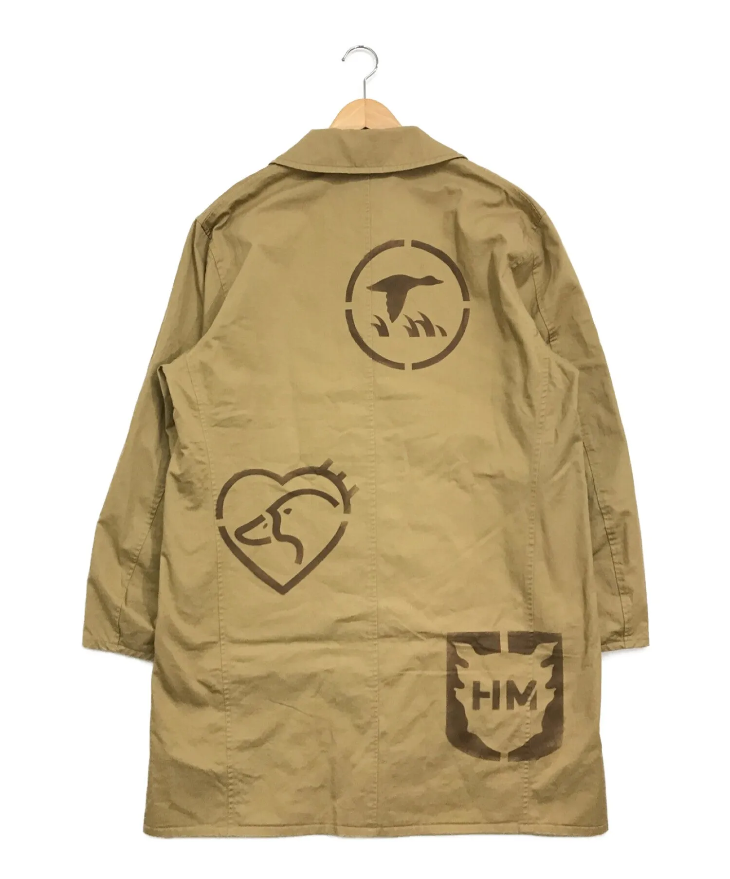 [Pre-owned] HUMAN MADE light overcoat for use in spring and autumn