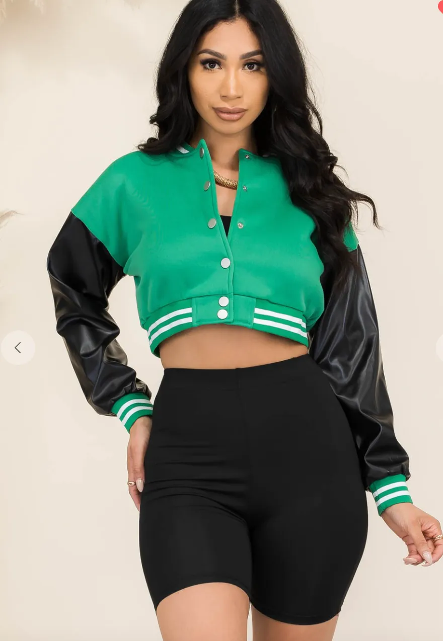 Retro College Jacket