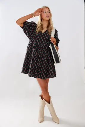 SALE - Sophie Floral Mini Dress