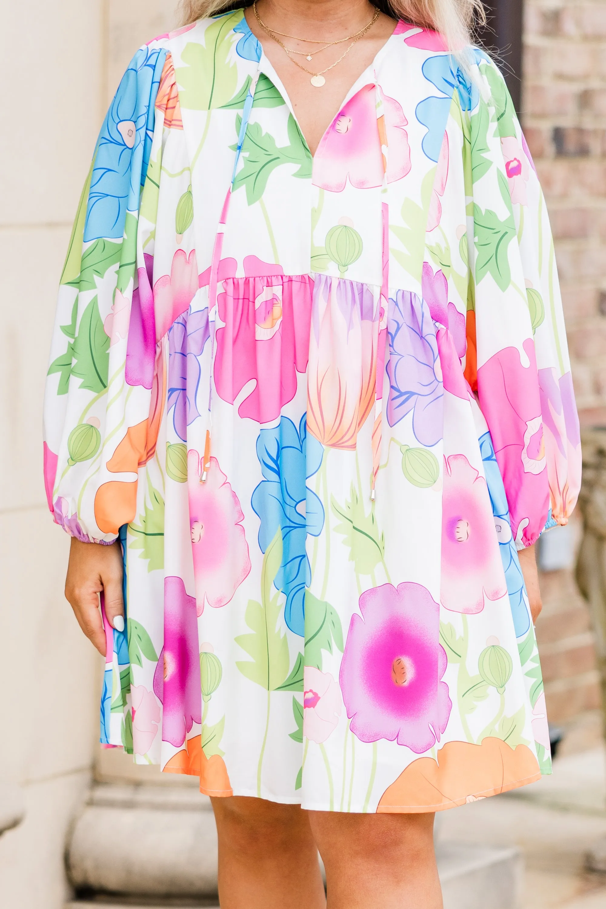 Summertimes Close Dress, Off White