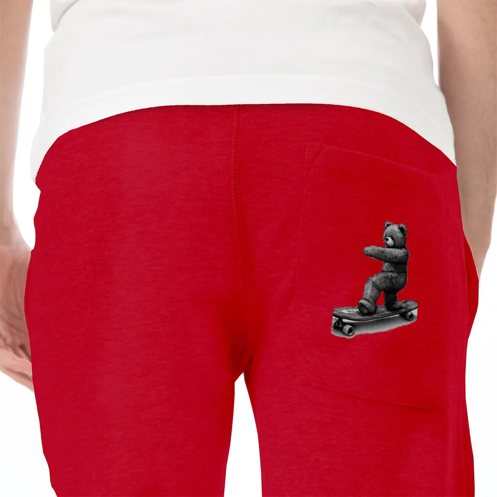 Teddy Ride Shred Unisex Premium Fleece Joggers - 4 colors